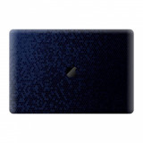 Cumpara ieftin Folie Skin Top Compatibila cu Apple MacBook Air 13.6 M2 2022 - Wrap Skin Texture HoneyComb Blue, Oem