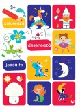 Coloreaza, deseneaza, joaca-te (3 ani+)