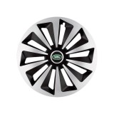 Cumpara ieftin Set 4 capace roti Fox Gri-Negru R14 Compatibil Cu Land Rover