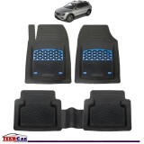 Covorase Auto TeamCar&reg; Tavita Compatibile Volkswagen Tiguan BW2 (2016&ndash;2024) Blue, Cauciuc