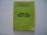 Tehnologii-cadru pentru cultura plantelor medicinale si aromatice, 1986, Alta editura