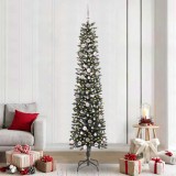 vidaXL Brad de Crăciun artificial cu 300 LED Verde 58 x 58 x 240 cm 3395966