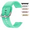 Curea silicon, compatibila Apple Watch 10, 42mm, Seafoam Green