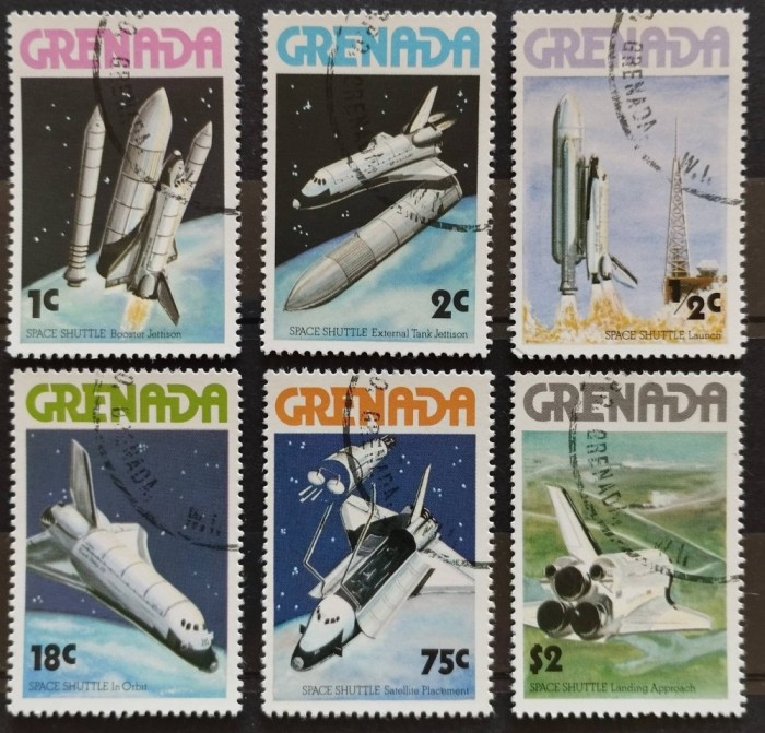 BC518, Grenada 1978, serie spatiu