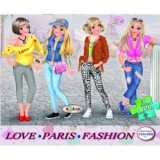 Puzzle 120 piese - Fashion Paris