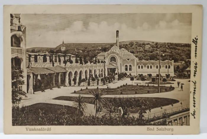 OCNA SIBIULUI , CLADIREA BAILOR , CARTE POSTALA , 1917