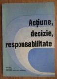 Actiune, decizie, responsabilitate Studii de praxiologie Cornel Popa s.a.