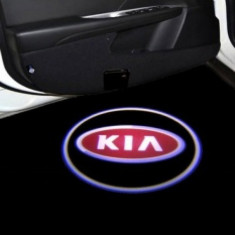 Lampi led logo portiere universale KIA foto