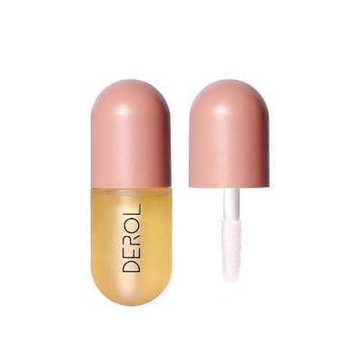 Luciu de buze pentru volum, Derol, Lip Maximizer, Lip Plumper, Ginger, 5.5 ml foto