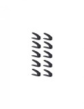 Set 10 buc organizator, suport pentru incaltaminte reglabil 3 pozitii, dublare spatiu depozitare, 6&times;25.5&times;11/17 cm