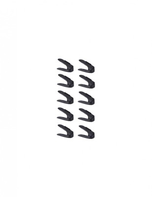 Set 10 buc organizator, suport pentru incaltaminte reglabil 3 pozitii, dublare spatiu depozitare, 6&amp;times;25.5&amp;times;11/17 cm foto
