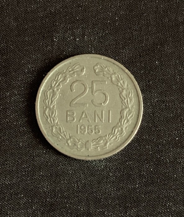 Moneda 25 bani 1955 RPR