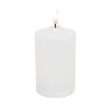 Lumanare LED pentru exterior cu lumina fixa alba calda temporizator ON/OFF timer 2xAA HOME