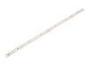 Bandă LED alb cald 24V IP68 6W/m
