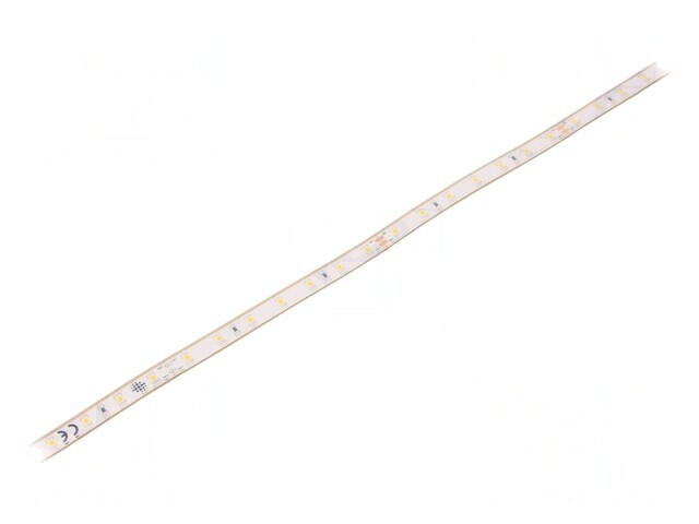 Bandă LED alb cald 24V IP68 6W/m
