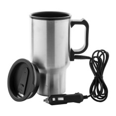 Cana termica din otel cu functie de incalzire, 12V, 400ml