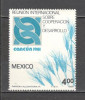 Mexic.1981 Reuniune internationala ptr. cooperare si dezvoltare PM.17, Nestampilat