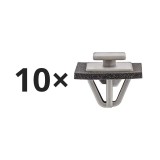 Set 10 clipsuri ornament Hyundai I20, Santa Fe (Dm); Kia Carens, Optima (Jf), Sorento (Um), ornament aripa