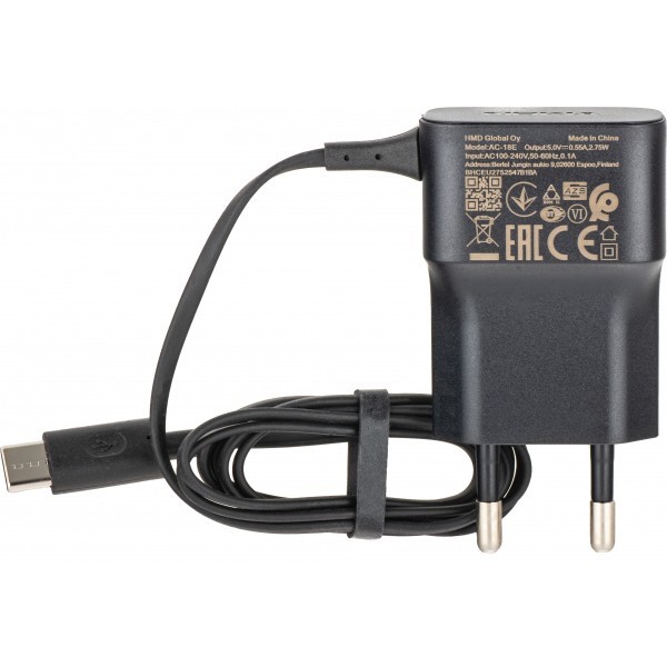 Incarcator Retea Cu Fir USB-C HMD AC-18E, 2.75W, Negru SP60Z02Z1424S
