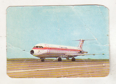 bnk cld Calendar de buzunar - 1981 - TAROM foto