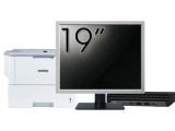 Pachet Calculator Second Hand HP EliteDesk 800 G6 Mini PC, Intel Core i5-10500T 2.30 - 3.80GHz, 8GB DDR4, 256GB SSD + Monitor 19&amp;quot; &amp; Imprimanta Br