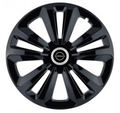 Set 4 capace roti pentru Nissan Nou, model Terra Black, R16