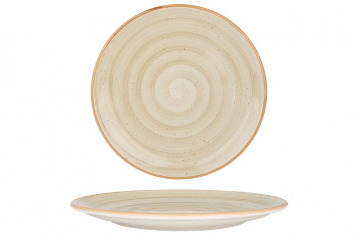 Bonna Farfurie pentru cină - Aura Terrain - Porţelan - 25 cm - set de 6