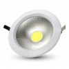 SPOT LED 10W 6000K ALB RECE, V-TAC