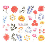 Cumpara ieftin Tatuaj Unghii LUXORISE Magic Flower, BN-2086, LUXORISE Nail Art