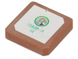 Antenă GPS Ceramică 50&Omega; 18x18x4mm, Sr Passives