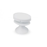 Suport pentru telefon ventuza, loc de infasurat cablu, 4 cm, alb