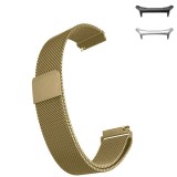 Curea tip Milanese Loop, compatibila Samsung Galaxy Watch Ultra2, telescoape Quick Release, 22mm, Retro Gold