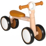 AIYAPLAY Bicicletă fără pedale pentru copii 1-2 ani pliabilă, cadru ușor din aluminiu, șa și ghidon reglabile, roți silențioase, 57x28,5x40cm, Roz | A