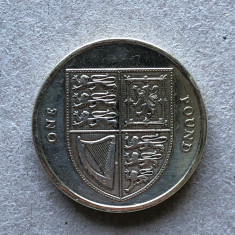 x241 Marea Britanie 1 lira pound 2012 foto
