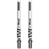 Raider RD-WT101BR - Set panze fierastrau pendular tija cu un prag de prindere (T) 100 mm lemn taiere dreapta grosiera 2 bucati