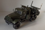 Macheta KrAZ 255L camion transport busteni - MCG / Nash Avtoprom 1/43, 1:43