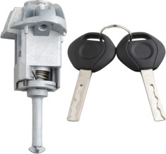 Cilindru incuietoare usa stanga fata cu 2 chei BMW Seria 3 E46 1998-2006 | Cod OE 51217019975