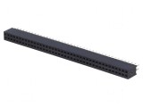 Conector şiruri pini soclu mamă 80 PIN 1,27mm THT 2x40, CONNFLY