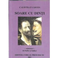 (autograf) Soare cu dinti - Calistrat Costin