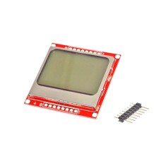 Shield LCD 84x48 tip Nokia 5110 cu backlight alb OKY4025