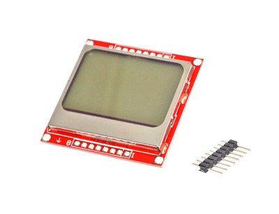 Shield LCD 84x48 tip Nokia 5110 cu backlight alb OKY4025 foto