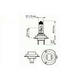 Bec Far H7 12V 55W Px26d Basic Sct 45421 202907