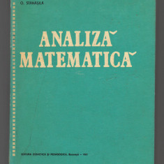 C9270 ANALIZA MATEMATICA - O. STANASILA