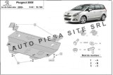 Scut metalic motor Peugeot 5008 fabricat incepand cu 2009 APS-18,199, SCUT PROTECTION