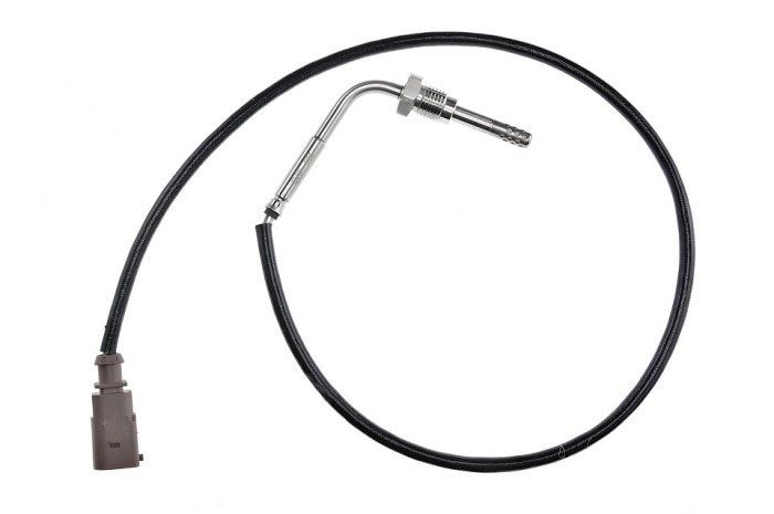 Senzor temperatura filtru particule Vw Caddy 1.6tdi 2010-, Touran 1.6tdi 2010-, in fata la filtru de particule diesel, NTY EGT-VW-006