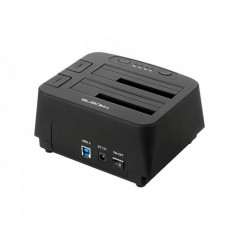 Dock Station Dual Tacens 5PORTUMDUO2 2.5&amp;quot;-3.5&amp;quot; SATA USB 3.0 Negru foto