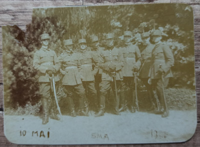 Militari cu sabii, 10 mai 1925// fotografie foto