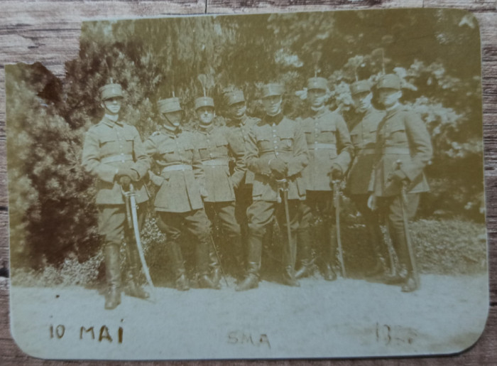 Militari cu sabii, 10 mai 1925// fotografie