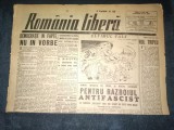 ZIAR ROMANIA LIBERA 14 IANUARIE 1945
