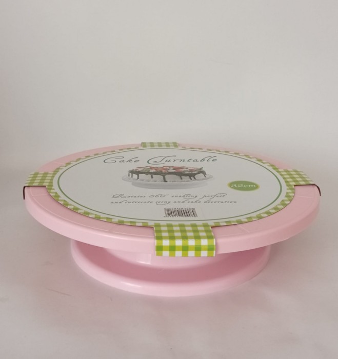 Platou rotativ pentru decorare tort, 28 cm